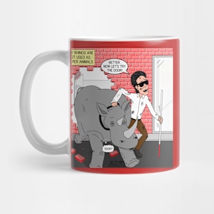 Why Rhinos are Not Used as Helper Animals Mug